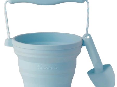 Silicone Seedling Pot + Spade - Duck Egg Blue Cheap