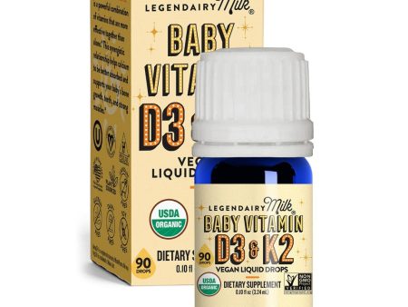 Baby Vitamin D3 & K2 Liquid Drops For Discount