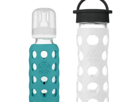 Baby & Me Glass Bottle Gift Set Online now