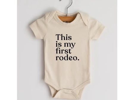 This Is My First Rodeo Bodysuit - Cream Online Sale