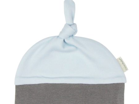 Banded Top Knot Hat - Moonbeam Mist Online Sale