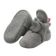 Cozie Fleece Baby Booties - Gray Supply