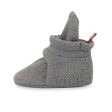 Cozie Fleece Baby Booties - Gray Supply