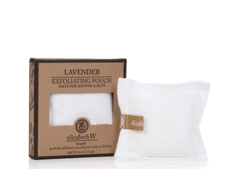 Exfoliating Lavender Shower Pouch Cheap