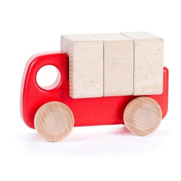 Wooden Truck with Blocks Sale