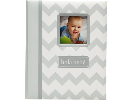 Spanish Language Chevron Baby Memory Book Discount