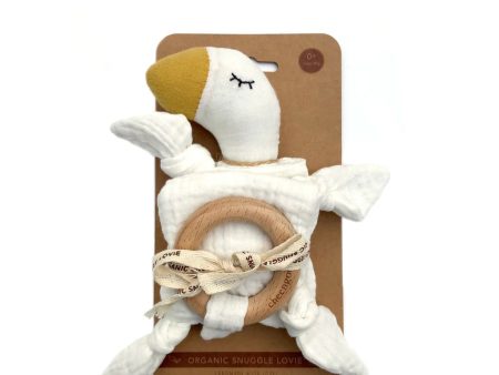 Organic Snuggle Lovie Blanket - Goose Sale