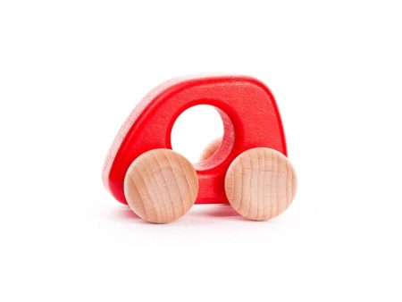 Wooden Mini Car Assorted Colors Discount