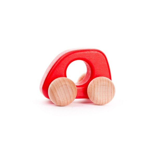 Wooden Mini Car Assorted Colors Discount