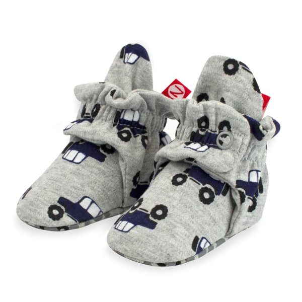 Organic Cotton Baby Booties - Off Road For Cheap